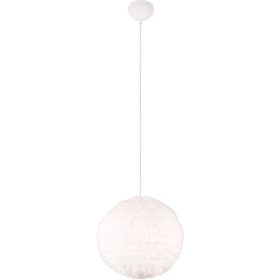 Plüsch-Pendelleuchte Furry sand 350mm R31581001