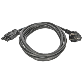 Gerätezuleitung 3m schwarz 375.003