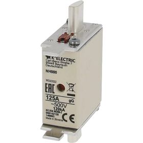 NH Sicherung Größe 000, 500V AC, 125A 140693