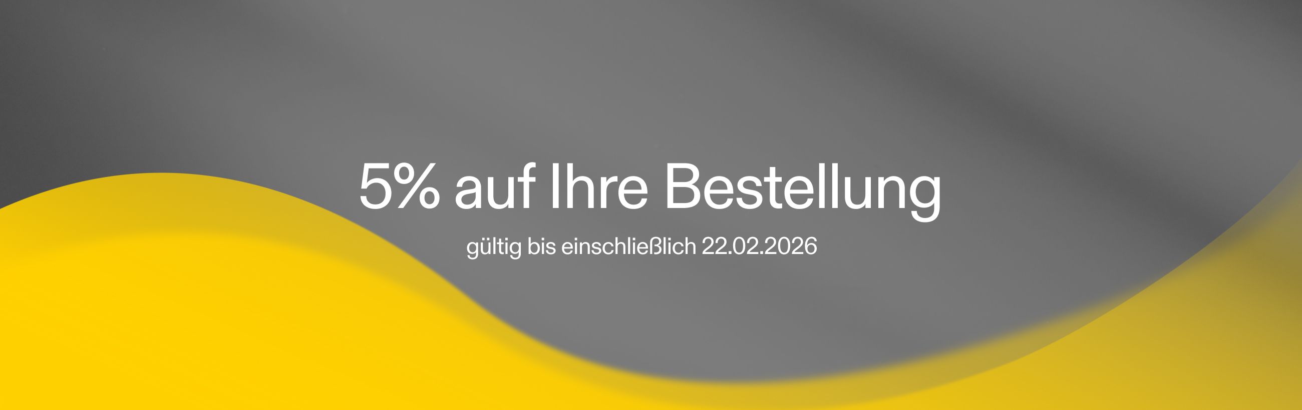 Banner mit Farbverlauf