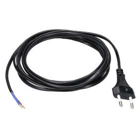 EGB Europa-Anschlussleitung schwarz 2,9m