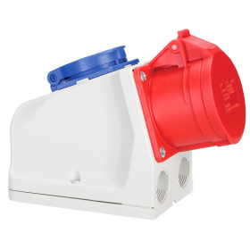 PCE CEE-Wanddose 5x32A m.Schu.Dose 9225-6