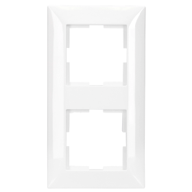 EGB Meridian Standard 2-fach Rahmen reinw. 92522202
