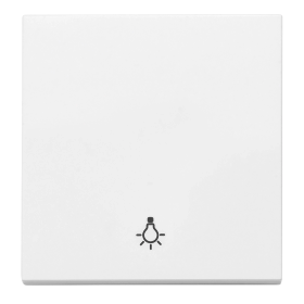 Plus 55 Wippe weiß mit Symbol Licht WDTR00161WH-EU1