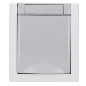 Pacific FR Schuko-Steckdose grau 90591008-DE