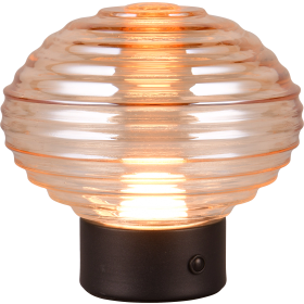 LED-Akku-Tischleuchte "Earl" schwarz/amber R57771113