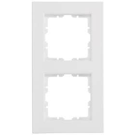EGB V55 Futon 2-fach Rahmen reinweiß