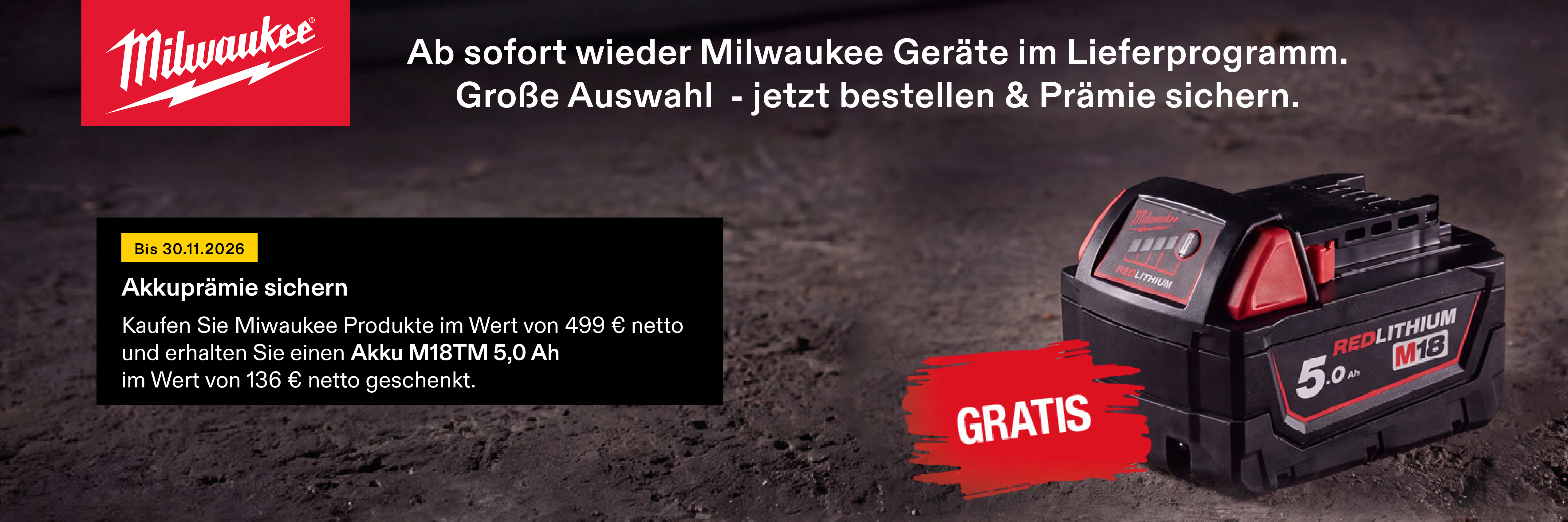 Milwaukee-Deal