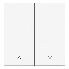 Plus 55 Wippe weiß mit Symbol Jalousie WDTR00221WH-EU1