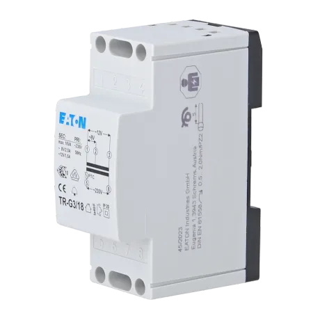 EATON Trafo 230V - 4/8/12V AC, 18VA, TR-G3/18 272483 | eltric Online Shop