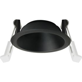 GreenLED CERA-DECO Einbauring, starr, schwarz zur Verwendung mit CERA-DECO GU10 oder Modul