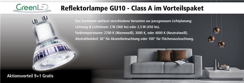 GreenLed-Paketen Aktion