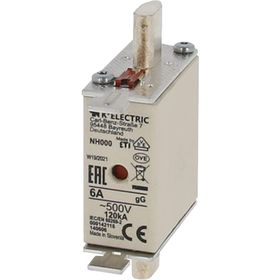 NH Sicherung Größe 000, 500V AC, 6A 140606