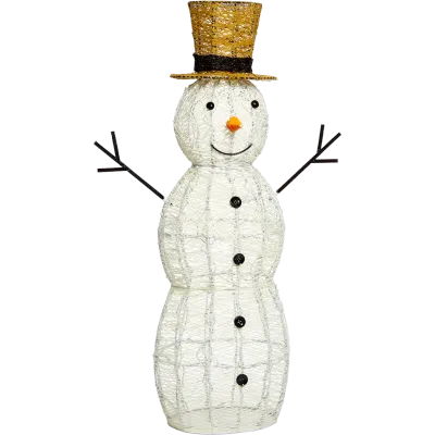 LED-Metall-Schneemann WW/CW 105cm 82007 | eltric Online Shop