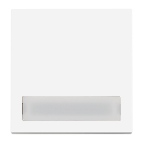 Plus 55 Wippe weiß mit Namensschild WDTR00201WH-EU1