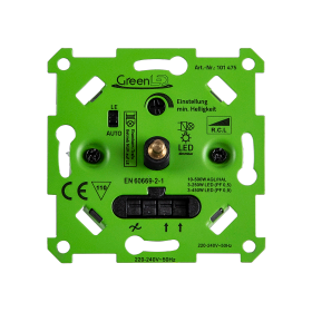 GreenLED Autodetect-Dimmer für LED + Standard autom. Auswahl Dimmmodus + separat LE