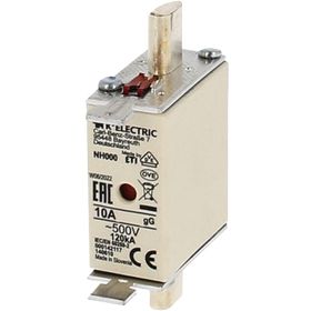 NH Sicherung Größe 000, 500V AC, 10A 140610