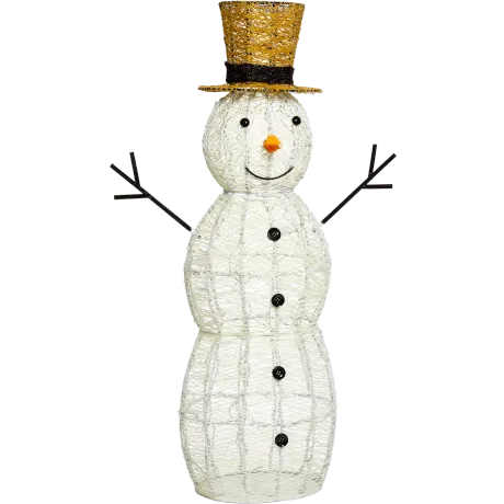 LED-Metall-Schneemann WW/CW 105cm 82007 | eltric Online Shop