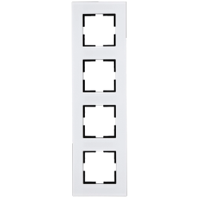 Panasonic Acrylglasrahmen 4-fach weiß 92190014-DE