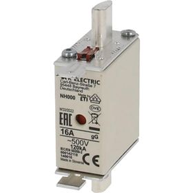 NH Sicherung Größe 000, 500V AC, 16A 140616