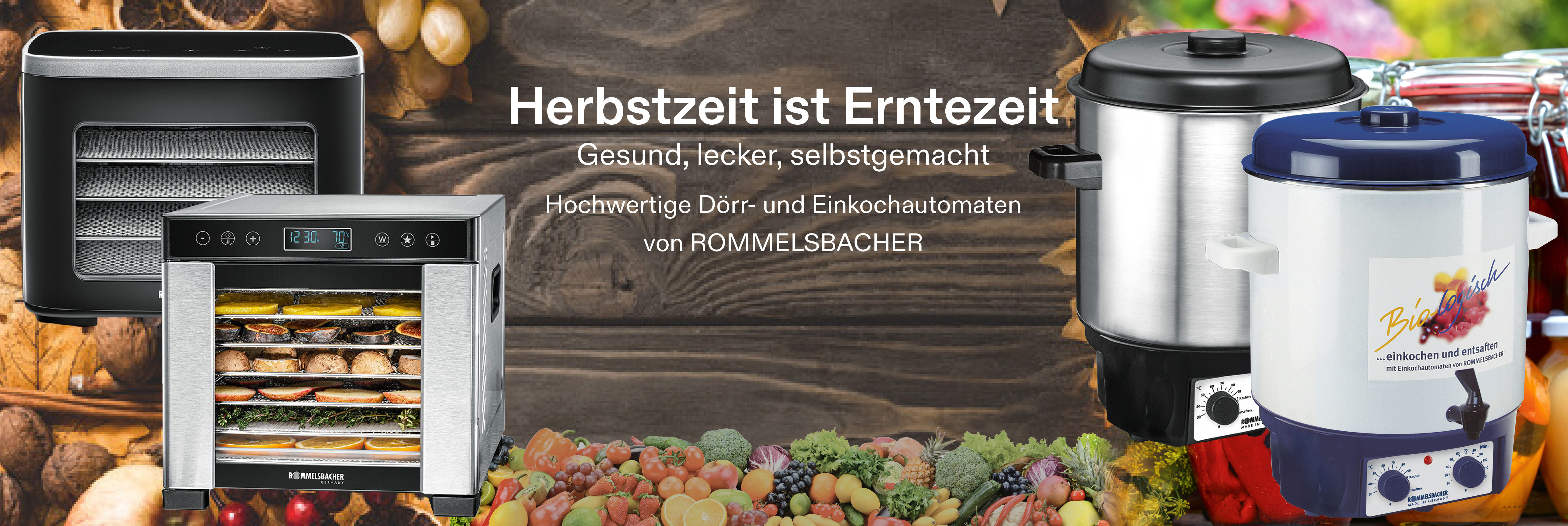 Rommelsbacher-Dörr-/Einkochautomaten