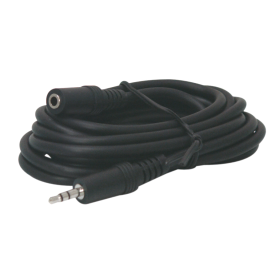 EGB Kabel 2,5m mit Klinkenstecker 3,5 mm und Klinkenbuchse 3,5mm, Stereo