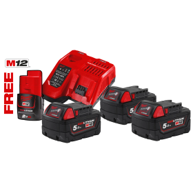 Milwaukee Akku-Starterset M18NRG-503 NRG KIT IN2 4933451423