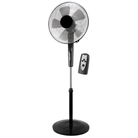 Standventilator 5 Flügel SSR-45.4 schwarz mit FB