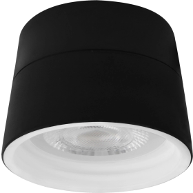 GreenLED CERA-DECO Modul-DIM 8W 750lm/90°, schwarz dimmbar, 3000K, Abstrahlwinkel 36°