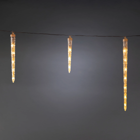 LED-Eiszapfen-Lichtervorhang 80 ww 2701-103