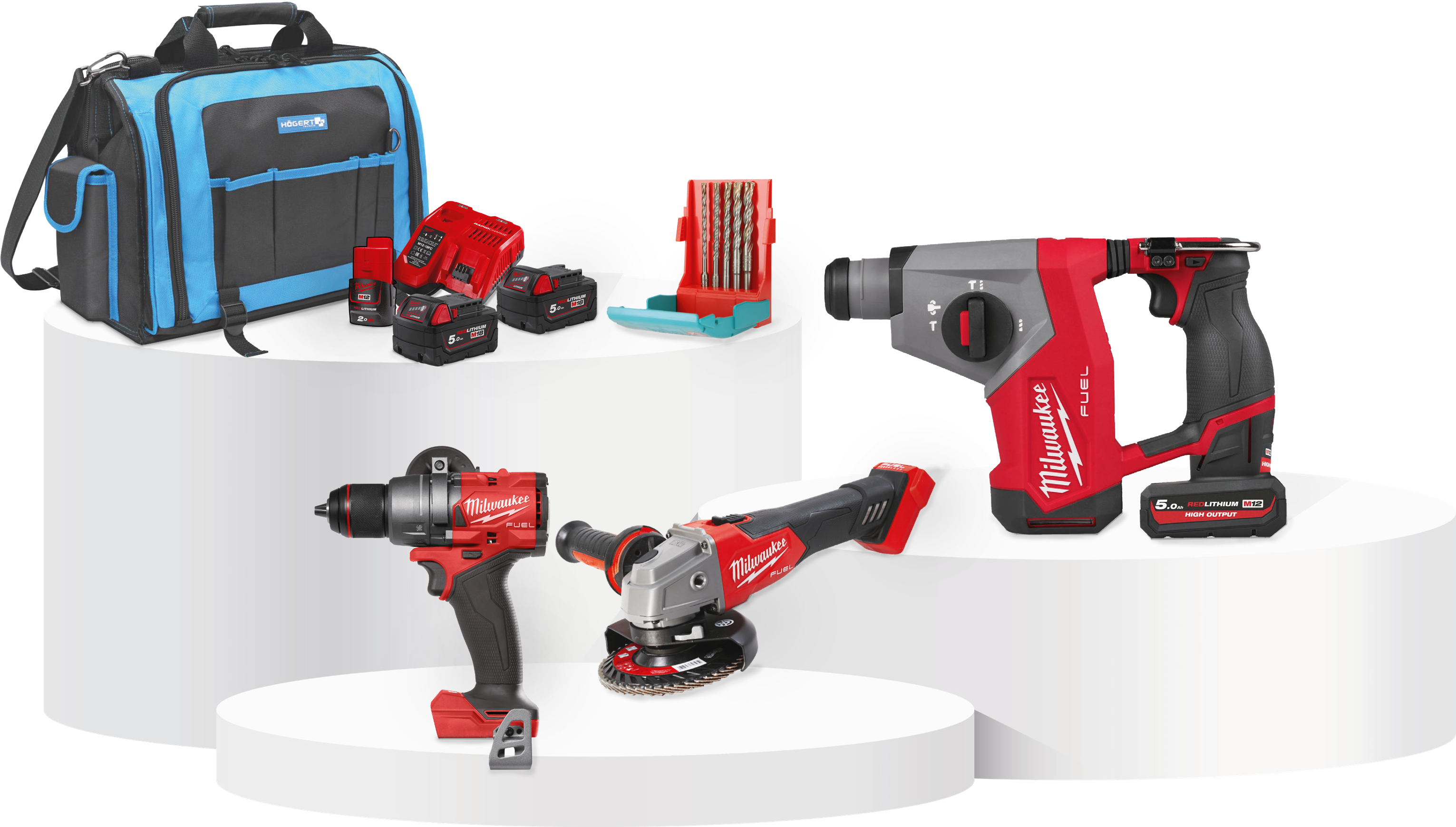 Milwaukee Werkzeuge GWG-Paket
