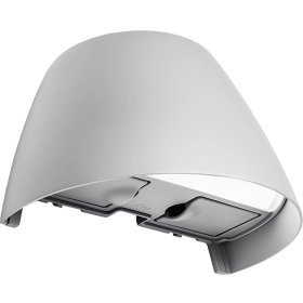 Plejd Wandleuchte m. Steckd. OUT-02-U-G IP44 grau OUT-02-U-G