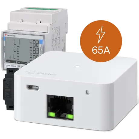 dyn. Lastmanagement 65A (inkl. Carlo Gavazzi EM340 & 5V DC-Netzteil ...