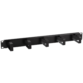 Kabelführungspanel 19" 1HE 5 Bügel 699995TS.1