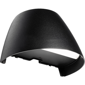 Plejd Wandleuchte OUT-02-B IP44 schwarz OUT-02-B