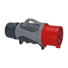 PCE CEE-Stecker 32A 5pol. "GRIP TT" 0253-6tt mit schraubenloser Anschlusstechnik