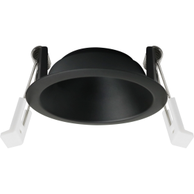 GreenLED CERA-DECO Einbauring, starr, schwarz zur Verwendung mit CERA-DECO GU10 oder Modul