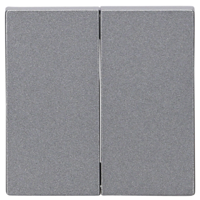 EGB Karre Serienwippe 2-fach anthrazit/fume 92205402 / 92510802