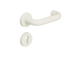 Garniture pour montage simple face avec rosace antivol