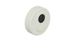 Security escutcheon with cylinder cover