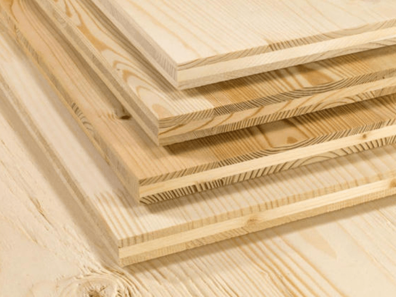 3-Schicht-Platten-Holz