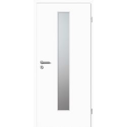 Tür G-TEC Weißlack matt 9016 LA4M kl. Rundkante, BB-Schloss, Bänder V 0020