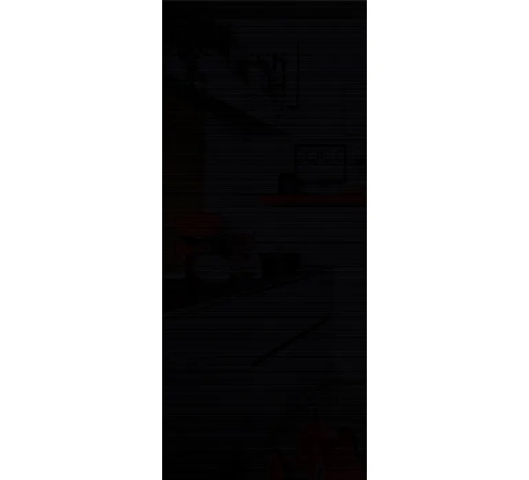 JOKA Glastür ORTELLO,BLACKLINE Dark Grey Fläche KLAR, Streifen SCHWARZ