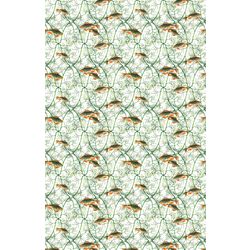 Wandbild Aquamarin Waterproof Vlies GWW-090-056 Fisch an Dill