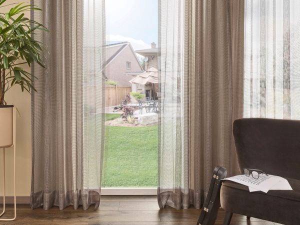 Sheer curtains
