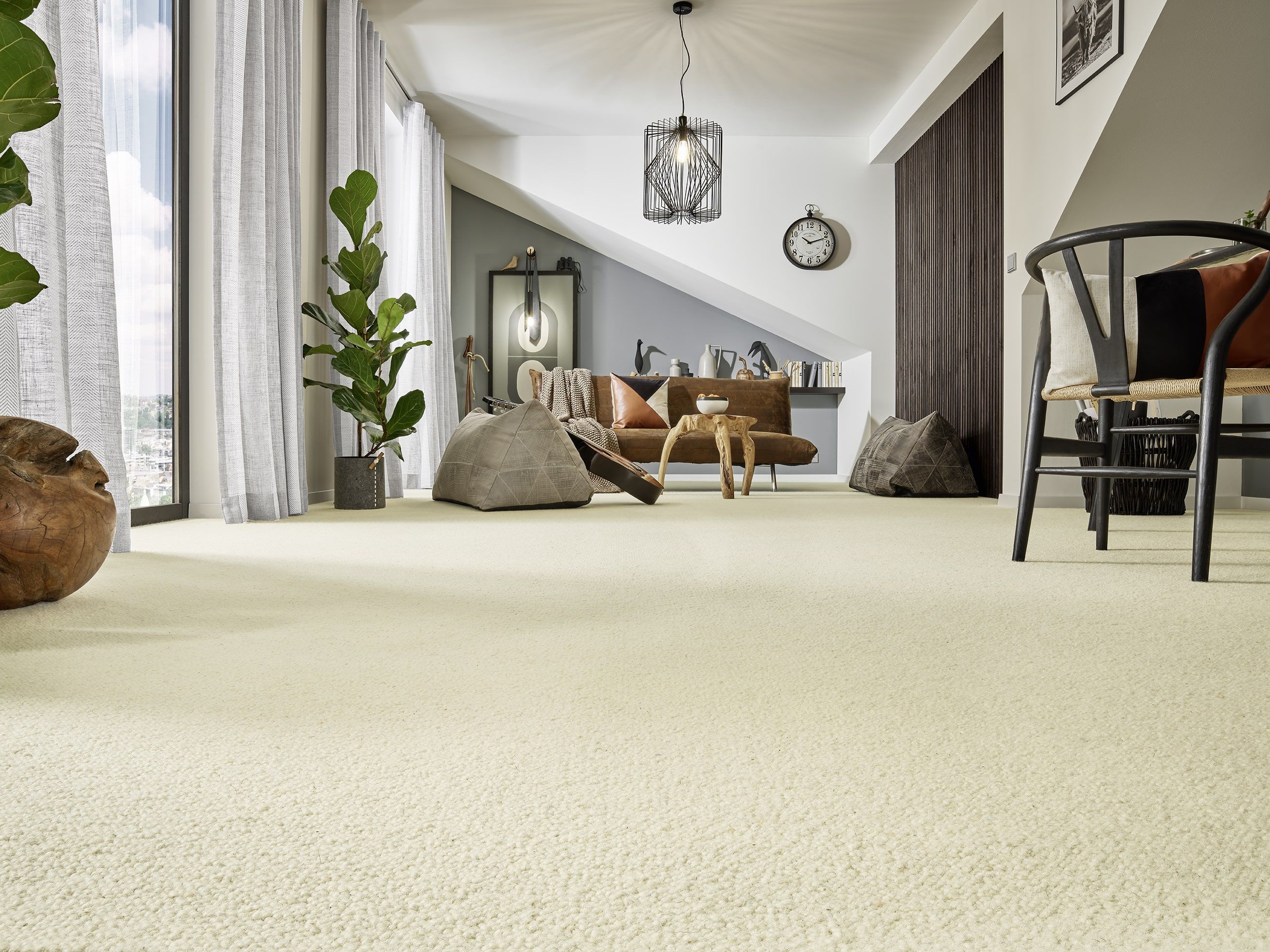 INKU Teppichboden Tobago 502 aus der Deluxe Balance Kollektion – zeitloses Design in hellen Tönen