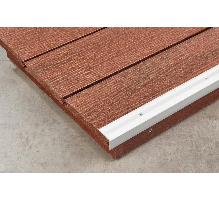 Abschlusswinkel Aluminium eloxiert Anwendung