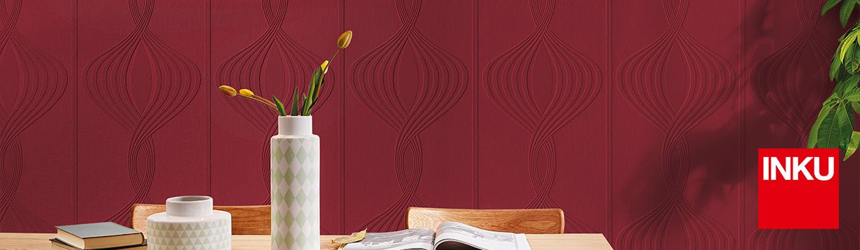 Tapeten PatentDecor25 mit robusten Wandstrukturen in einem modernen Raum