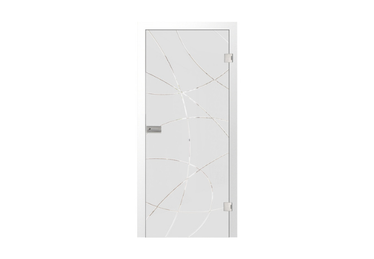 Türblatt Rillenschliff