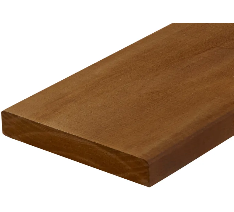 Terrassendiele Kebony glatt, ohne Nut